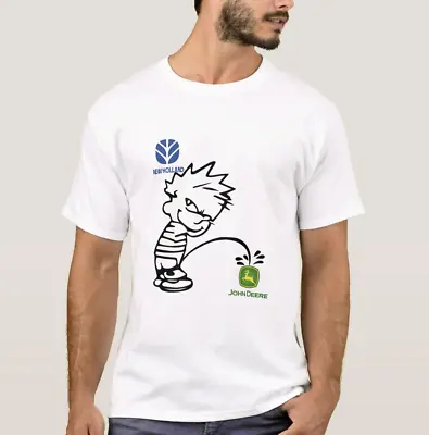 £11.90 • Buy New Holland Piss John Deere Funny Cheeky Gift T-Shirt Unisex 178231t