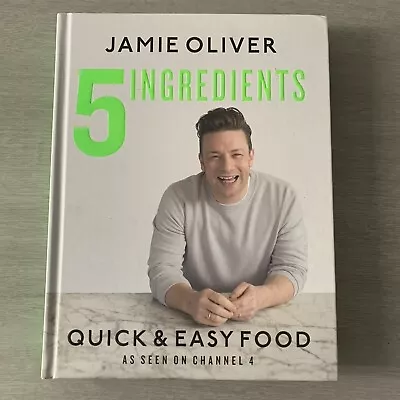 JAMIE OLIVER 5 INGREDIENTS - Quick & Easy Food -  H/b • $19.95