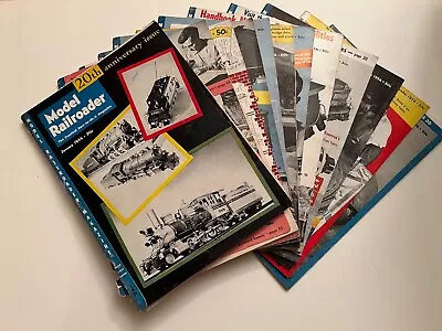 1954 Full Year 12 Issues Model Railroader Magazine • $50