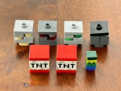 LEGO Minifig Minifigure Minecraft 2x TNT Dynamite Block Plus Others • $13.90