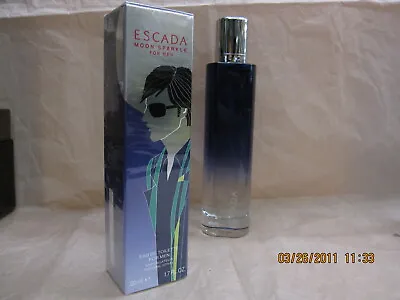 **VINTAGE ** ESCADA MOON SPARKLE MEN By SCANNON S.A 1.7 FL Oz / 50 ML EDT Spray • $49.99