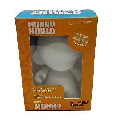 LootCrate Munny World Create Your Own Vinyl Art Toy DIY Craft 3 Wipe-off Markers • $9.87