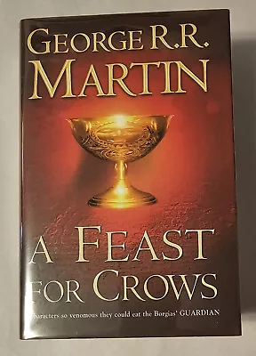 A Feast For Crows By George R. R. Martin - Voyager British True 1st/1st - Signed • $99.99