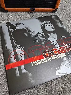 Oasis Familiar To Millions Rare Triple Vinyl Near Mint  • £480