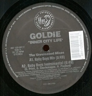 Goldie - Inner City Life (The Unreleased Mixes) (12 ) • £23.99