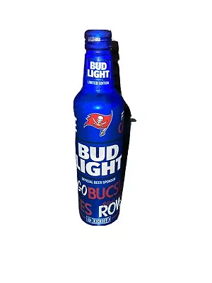 $14.92 • Buy 2021 Tampa Bay Buccaneers Florida Football Bud Light Nfl Aluminum Bottle Beer 