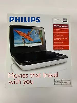 Philips Portable DVD Player 7  Widescreen 16:9 PET741W/37 • $44.99