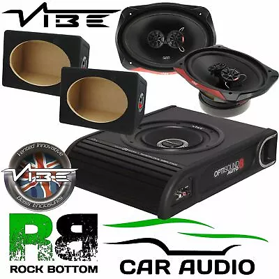 Mercedes Sprinter Van Vibe 900 Watts Underseat Sub & 960 Watts 6X9 & MDF Boxes • £249