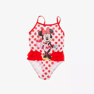 Dreamwave Disney Minnie Mouse Polka Dot One Piece Swimsuit Red Size 3T 4236 • $12.60