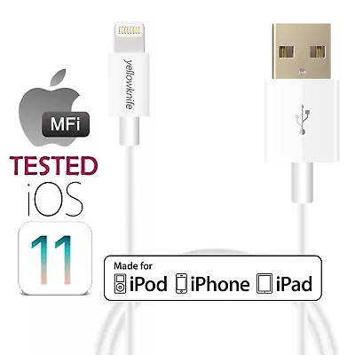 $20.89 • Buy Fast Charger Cable Cord Lead 2M 3M Long For Genuine Original IPhone X 5 6 7 IPad