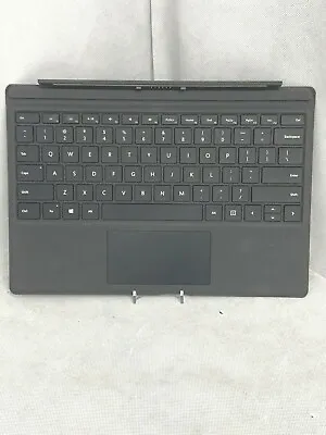 Microsoft 1725 Type Cover Black For Surface Pro 34567 Backlit Keyboard • $44.99