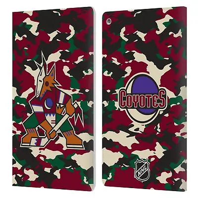 $24.95 • Buy Official Nhl Arizona Coyotes Leather Book Wallet Case For Amazon Fire