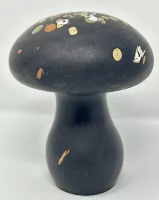 Monica Backstrom For Kosta Boda Art Glass Brown Mushroom Excellent Condition • $165