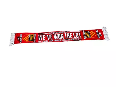 Manchester United Football Scarf - European Champions 2017 • £2.50