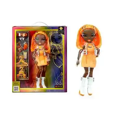 Rainbow High Michelle Orange Fashion Doll 11  With Fashionable Outfit Girl  • $24.99
