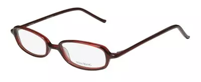 New Vera Wang V14 Eyeglasses 49-17-136 Womens Red Designer Sn Full-rim Plastic • $34.95