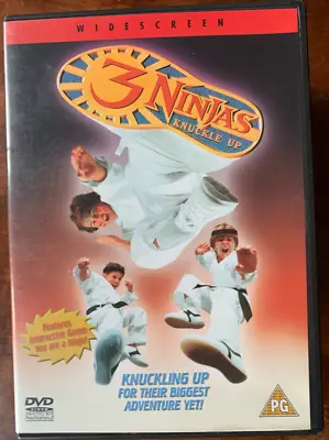 Three Ninjas Knuckle Up DVD 1995 Family Action Movie • $13.33