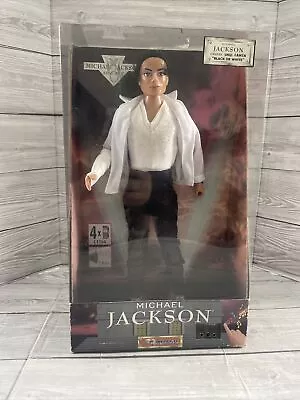 Michael Jackson Singing Doll Figure Official The King Of Pop Black White Sealed • $87.02