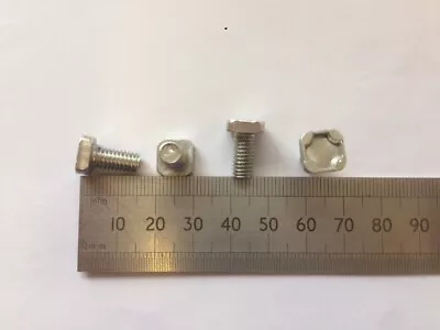 £9.95 • Buy 50 SQUARE Vitavia, Elite, Eden, Halls Etc Aluminium Greenhouse Nuts & Bolts 