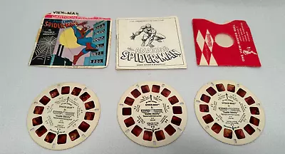 1977 View-Master The Amazing Spiderman Double Identity- 3 Reels Booklet H11 Meme • $7.99