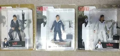 McFarlane Toys Mezco Al Pacino Scarface Tony Montana Action Figure 3-Piece Set • $209.99