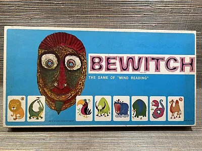 Vtg Bewitch The Game Of Mind Reading 1964 Selchow & Righter Co. No. 59 COMPLETE • $27.99