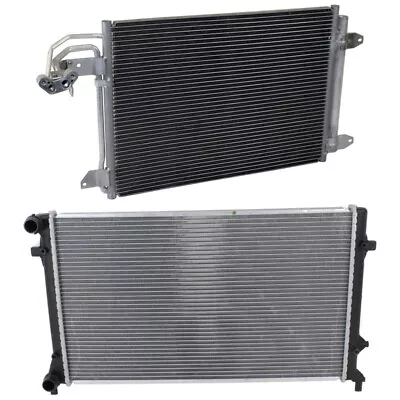 Radiators Kit For 2005-2014 Volkswagen Jetta Golf Rabbit • $173.14