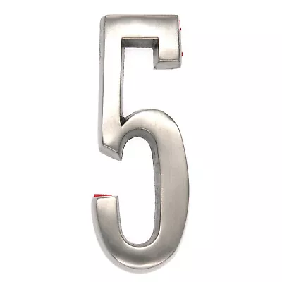 Warwick Custom Arch House Number Plaques And Satin Nickel Address Numbers • $6.25