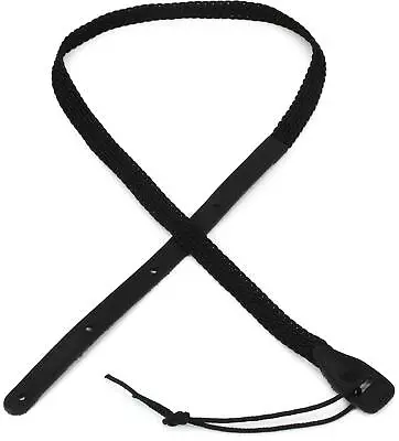 D'Addario 10MB01 1  Braided Mandolin Strap - Black • $28.99