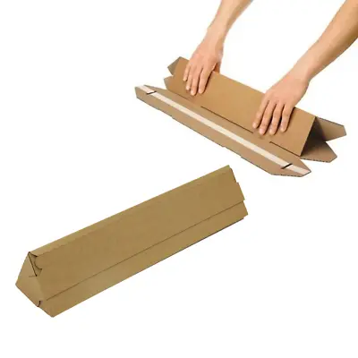 £8 • Buy Triangular Postal Tubes Eco-friendly Cardboard All Sizes - A0 A1 A2 A3 