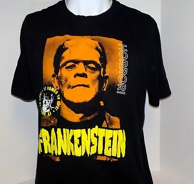 Frankenstein Scary Movie Horror  T Shirts Men's Size Large • $10