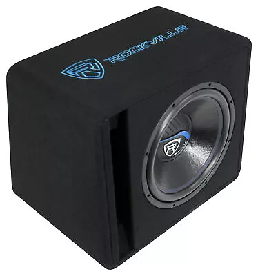 Rockville VS15K52 15  K5 2000w Car Subwoofer In Vented Sub Enclosure Box - 2 Ohm • $149.95