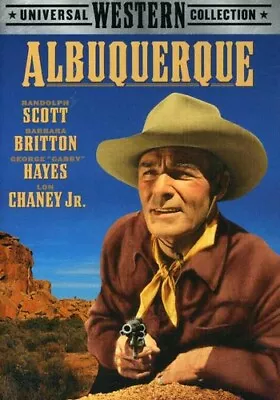 Albuquerque Mint DVD 1948 Western Randolph Scott Gabby Hayes Lon Chaney Jr • $2.99