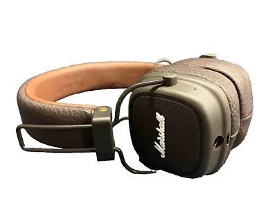 Marshall MAJOR III Brown Bluetooth Wireless Brown Good • $89.09