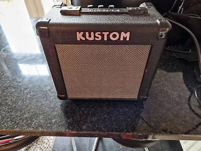 £19.99 • Buy Kustom Amplifier KGA 10 10 Watt Guitar Amp And Speaker