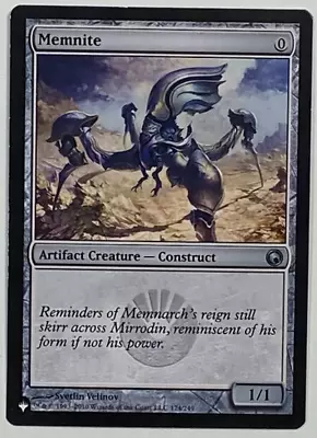 MTG - Memnite - Mystery Booster - LP/NM - Magic The Gathering - Construct • $3.61