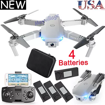 4K HD FPV Wifi Camera Drone Foldable Aircraft RC Quadcopter Wide Angle Selfie  • $48.99