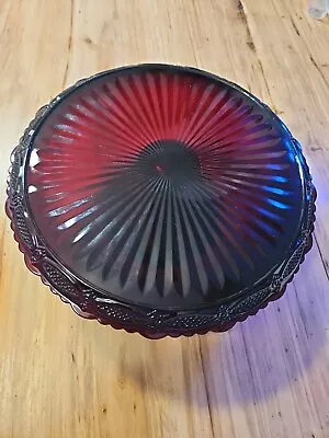 Avon Cape Cod Ruby Cake Stand  • $59.99