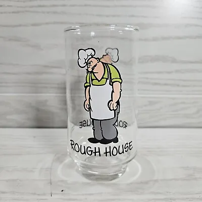 Vtg Rough House Popeye Glass Cup Coca Cola Kollect-A-Set Series 1975  • $9.95