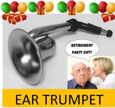 Ear Trumpet Horn For The Over The Hill Gang - No Batteries Required - Say What? • £23.35