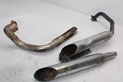 $125 • Buy 98-16 Yamaha V Star 650 Xvs650a Classic Full Exhaust System Headers Pipe Muffler
