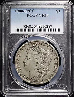 1900-O/CC Morgan Dollar PCGS VF-30 • $190