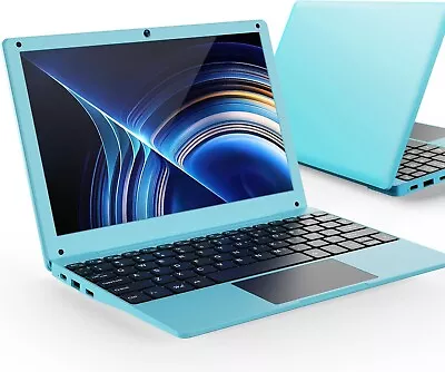Portable 10.1'' Laptop Computer Quad Core Android 12.0 Netbook 2G RAM+64GB ROM • $148