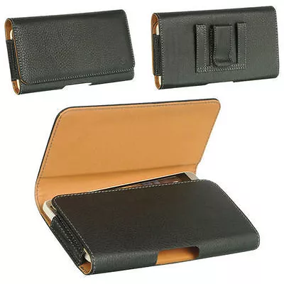 Brand New Universal Belt Clip Leather Case Pouch For Mobile Phones • $20
