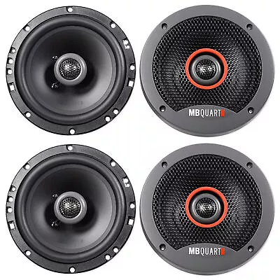 MB Quart 6.5  Front+Rear Speaker Replacement For 2003-2006 INFINITI G35 Sedan • $64.90