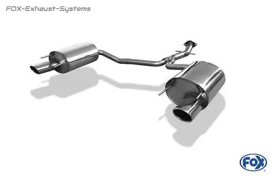 Stainless Steel Duplex Sports Exhaust Lexus Is 250 XE2 Per 115x85mm Oval Curled • $1252.02