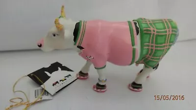 COW PARADE MEDIUM V RARE  PRINCESS PREPPY  WilliamsburgVA USA (?) Mint # 7726 • £47.50