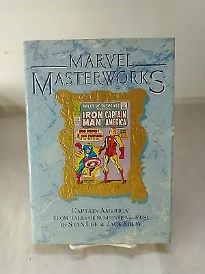 Marvel Masterworks Vol. 14: Captain America (1990) 1st Print Stan Lee Jack Kirby • $25.36