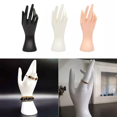 Glove Ring Mannequin Hand Finger Storage Rack Jewellery Holder Display Stand New • £7.49