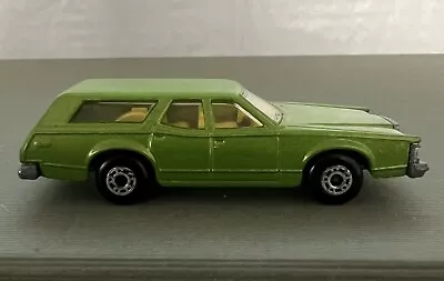 Vintage Matchbox Superfast 'Rare' No. 74 Lesney 1978 Green Cougar Villager • $19.99